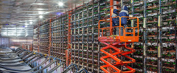 Ежедневное техническое обслуживание ферм на базе ASIC-майнеров.