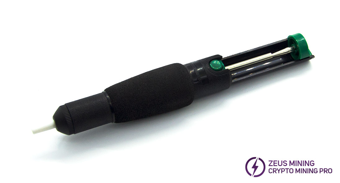 suction tin vacuum gun