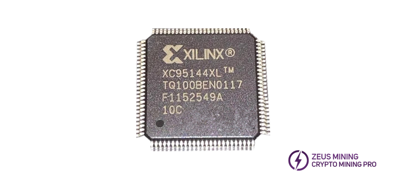 XC95144XL CPLD - XC95144XL-10TQ100C, XC95144XL-10TQG100C, QFP-100 Package (1 Piece)