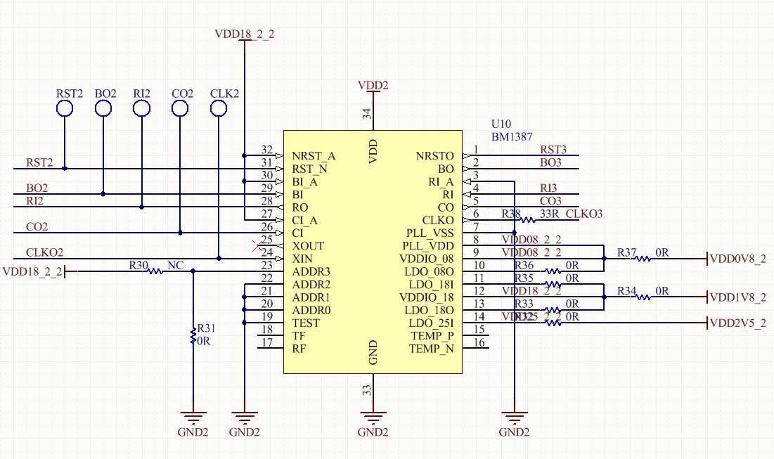 BM1387 Circuit diagram