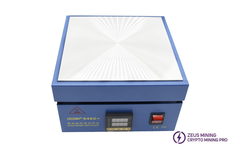 temperature controlled electronic hot plates