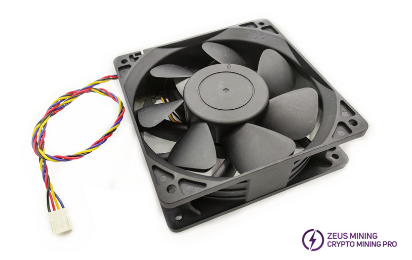 12CM miner fan replacement