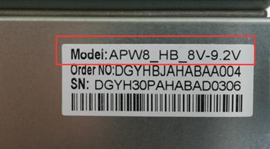 APW8 8V-9.2V APW8 8V-9.2V