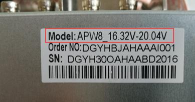 APW8 16.32V-20.04V