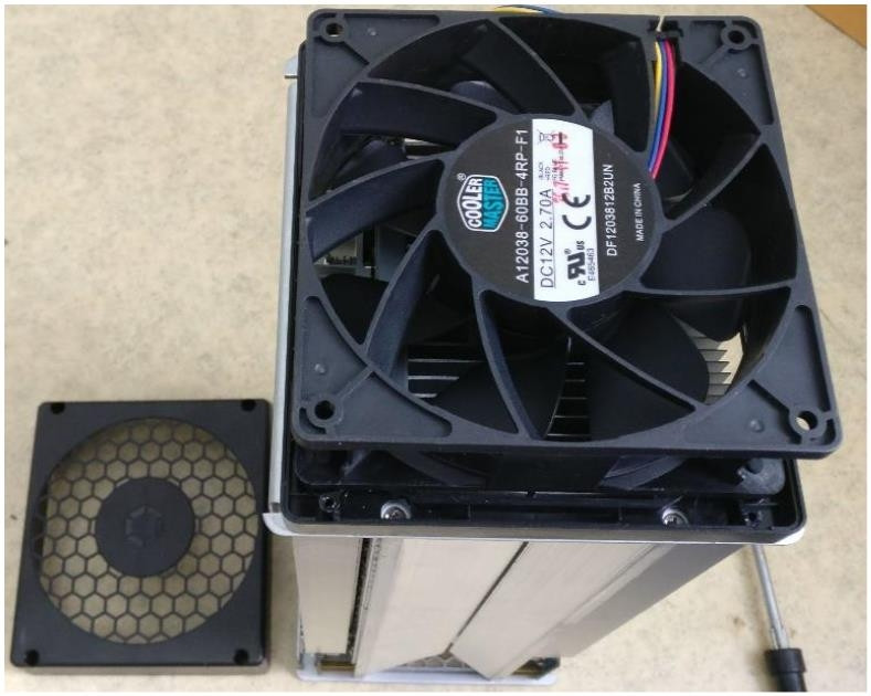 Removing the cooling fan