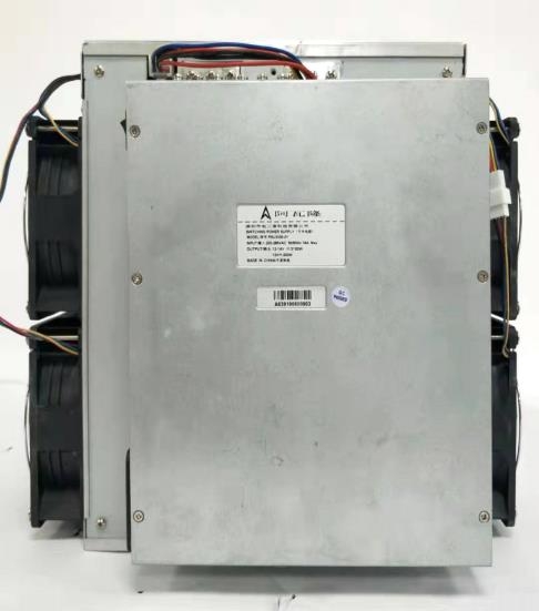 Push the power supply into the card