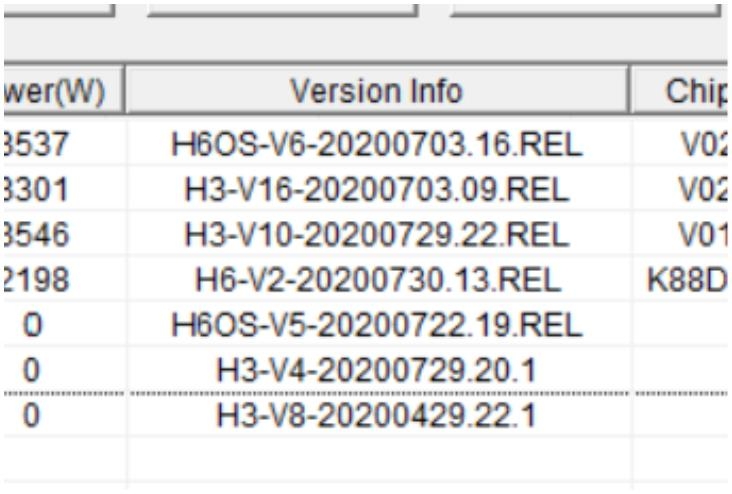 the type of control board