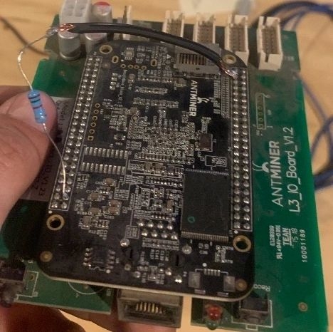 BB board welding diagram