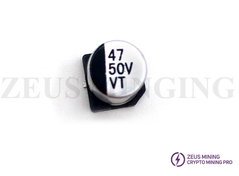 50V47UF electrolytic capacitor