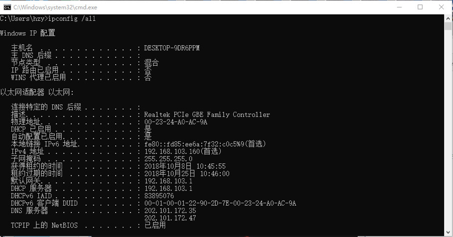 IPv4 address and DNS
