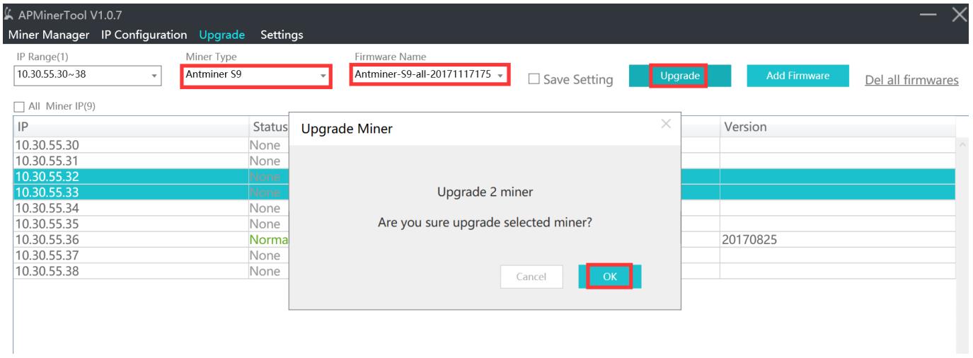 select the miner type select the miner type
