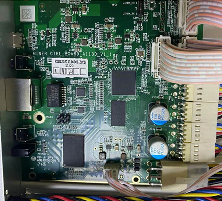 A113D control board A113D control board