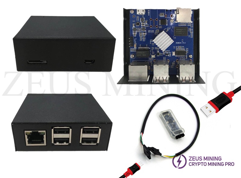 Card-free Raspberry Pi-a full set of accessories