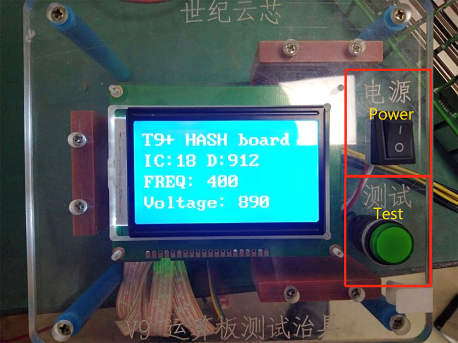 test fixture starts the test