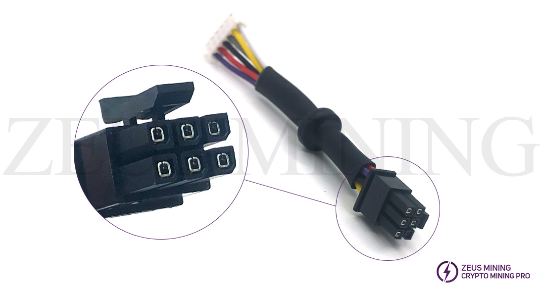 AvalonMiner 1046 stable current output cable