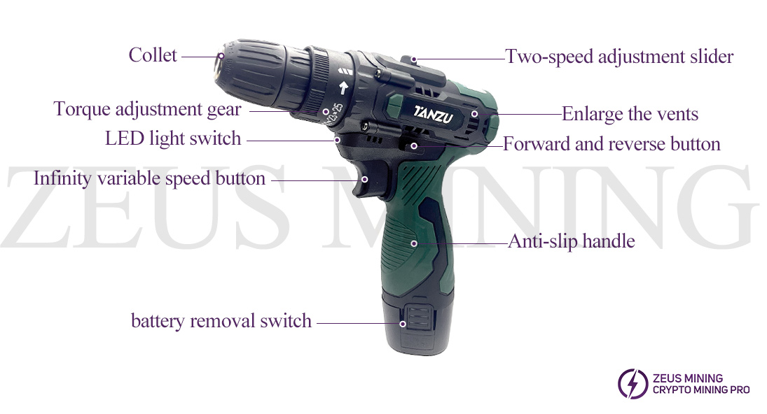 Electric screwdriver function