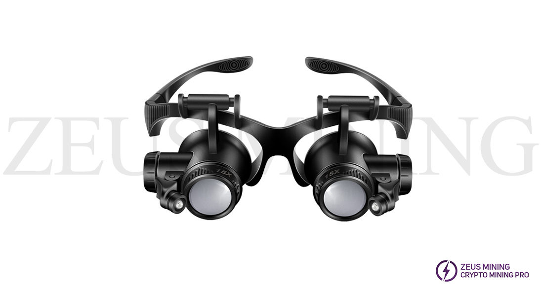 head-mounted magnifier