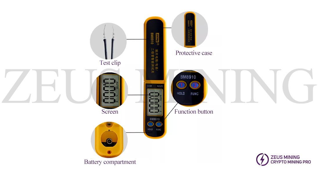 BM8910 smart smd tester