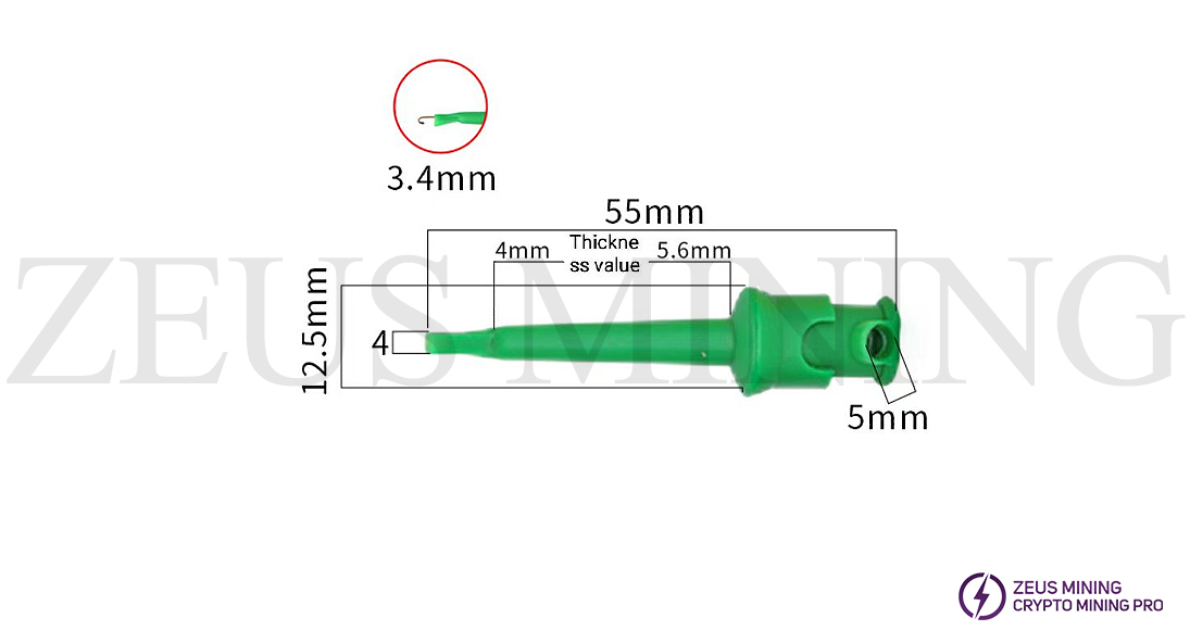 Welded Quick Test Hook Size Welded Quick Test Hook Size