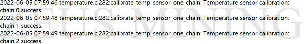 temperature sensor error