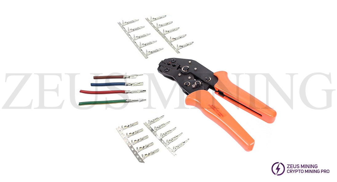 wire terminal crimping tool wire terminal crimping tool