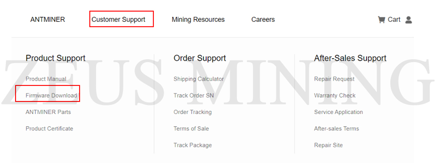 firmware download interface firmware download interface