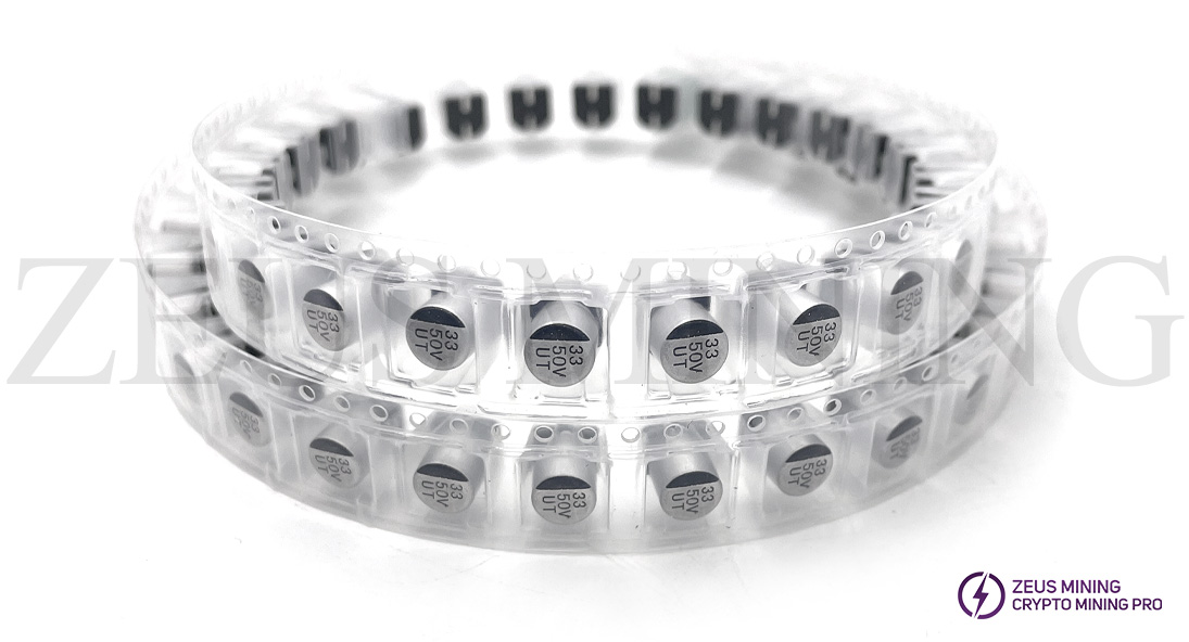 Solid Capacitor 50V 33uf package Solid Capacitor 50V 33uf package