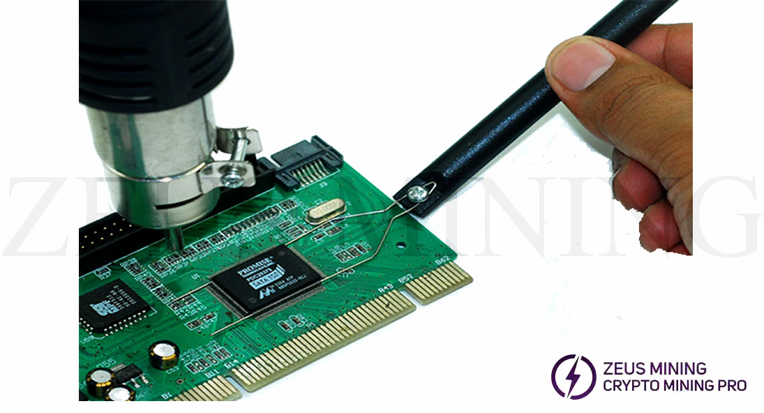 Chip desoldering puller