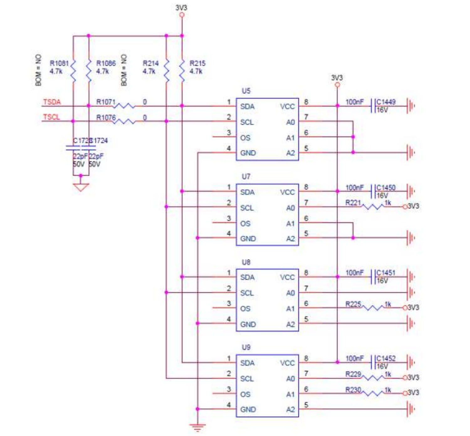 temperature sensor chip welding circuit diagram