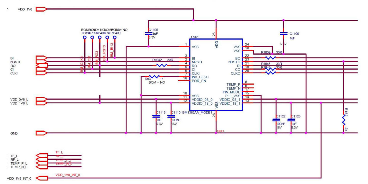 signal voltage output schematic