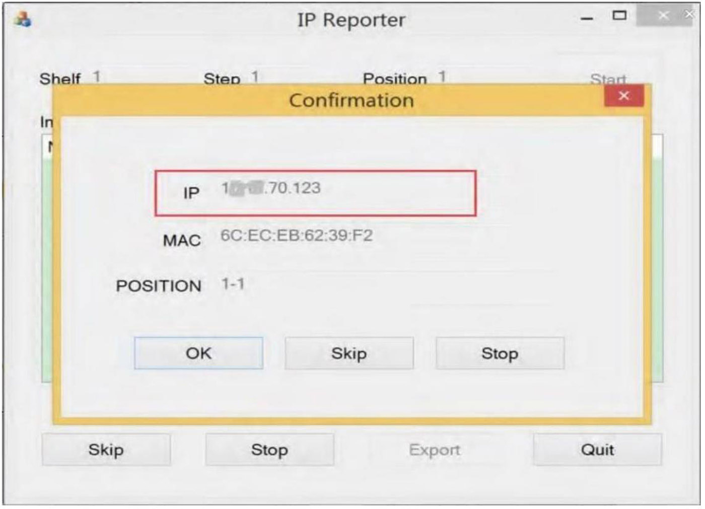 IP address IP address