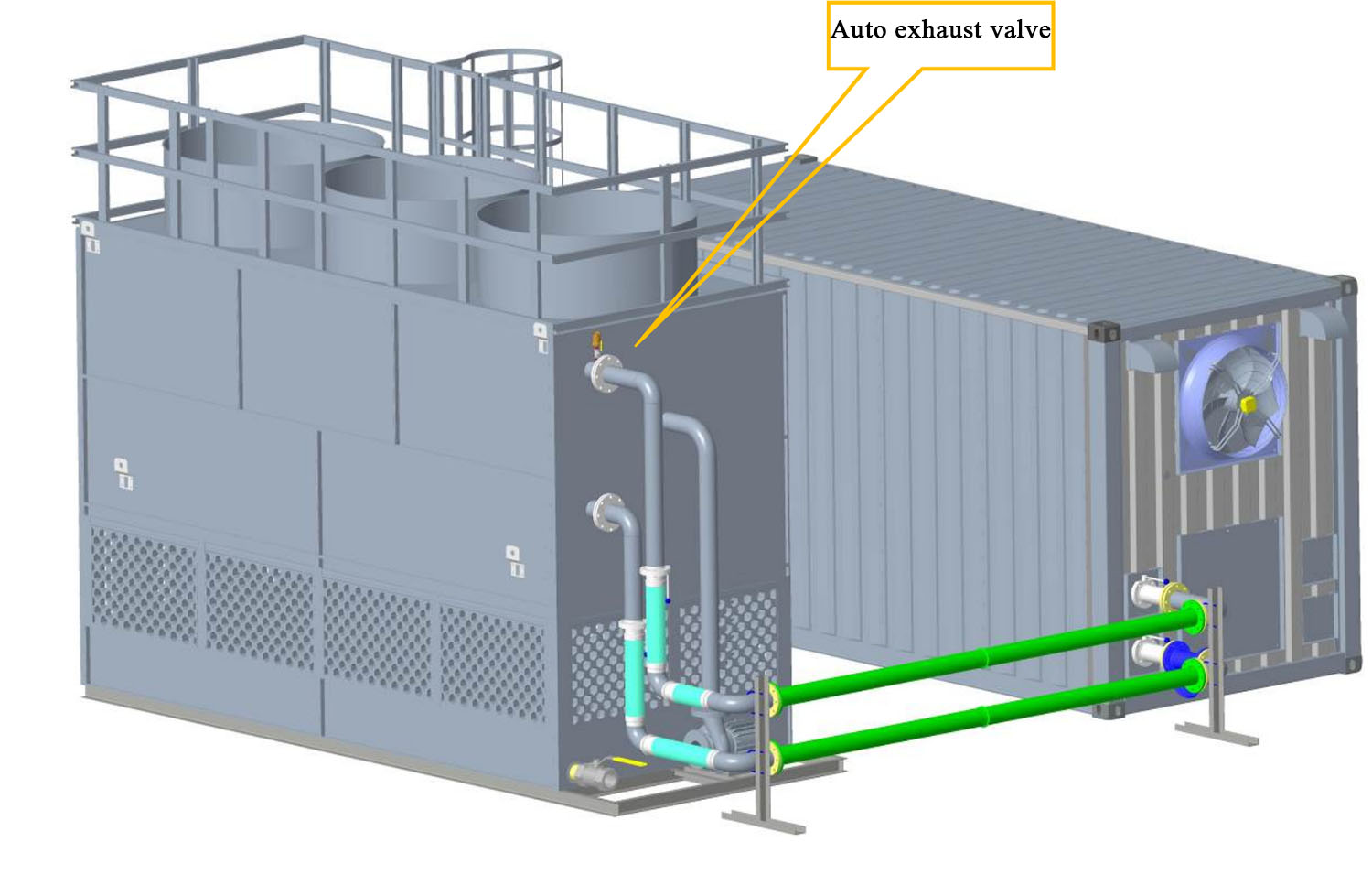 external automatic exhaust valve