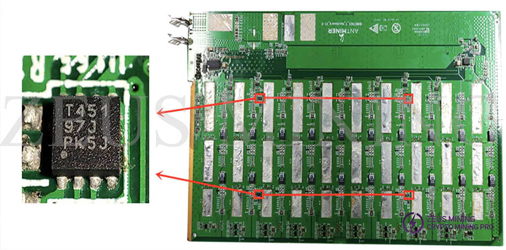 T451 temperature sensor chip