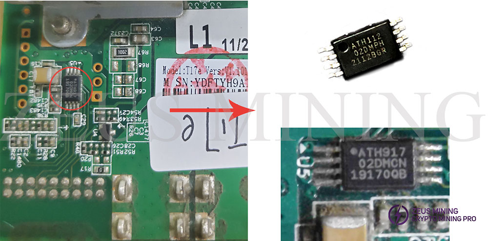 EEPROM ATH91702DMCN8170QC location