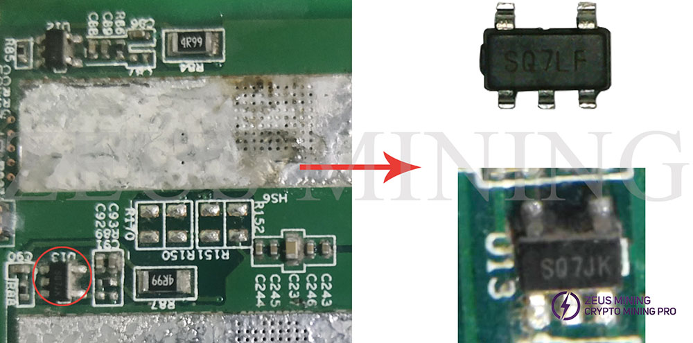 regulator SQ7JK SGM2036-ADJ location