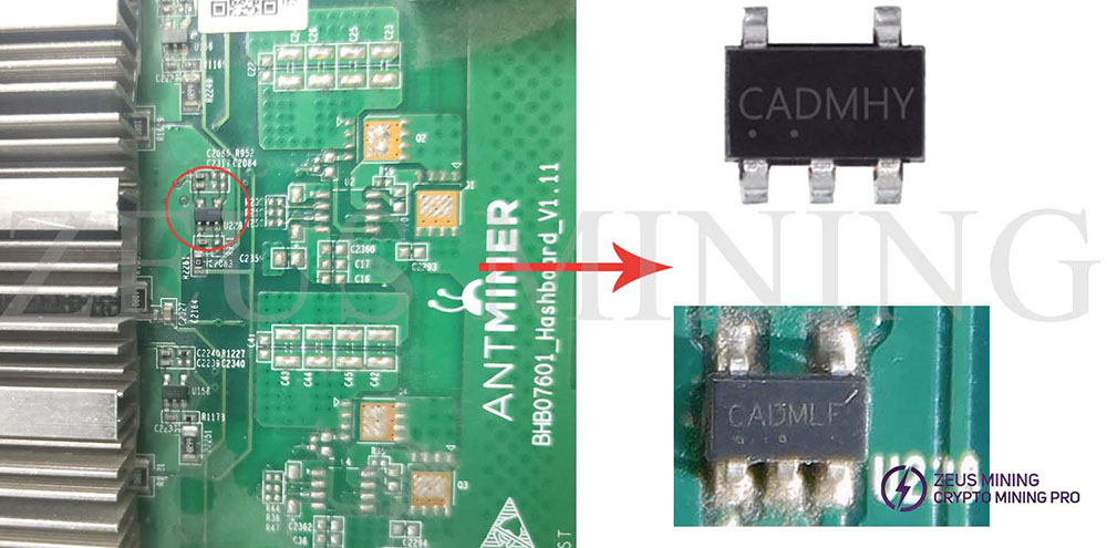 CADMLF voltage domain control chip