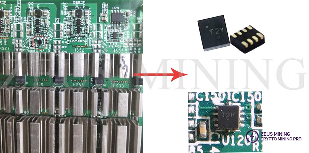 NCT218 temperature sensor chip