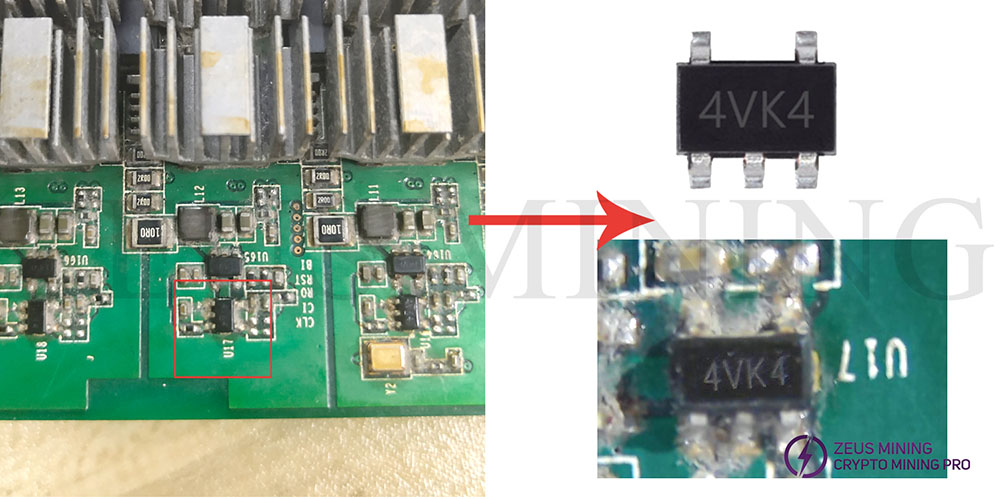 regulator LDO location