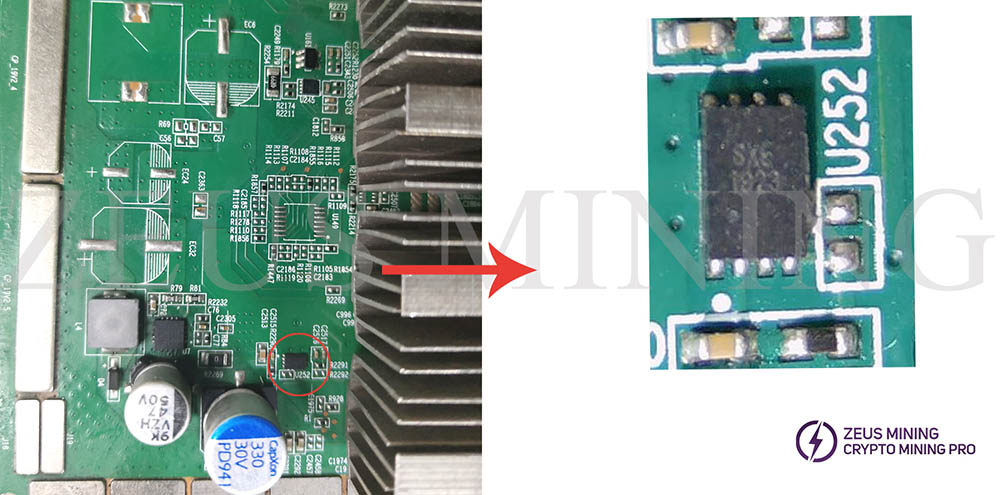 voltage monitoring chip location voltage monitoring chip location