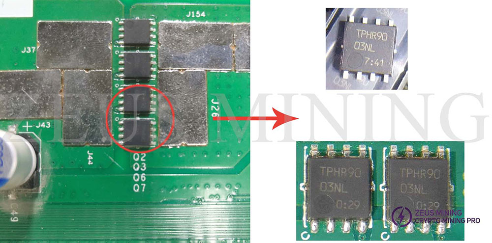 MOS chip TPHR9003NL