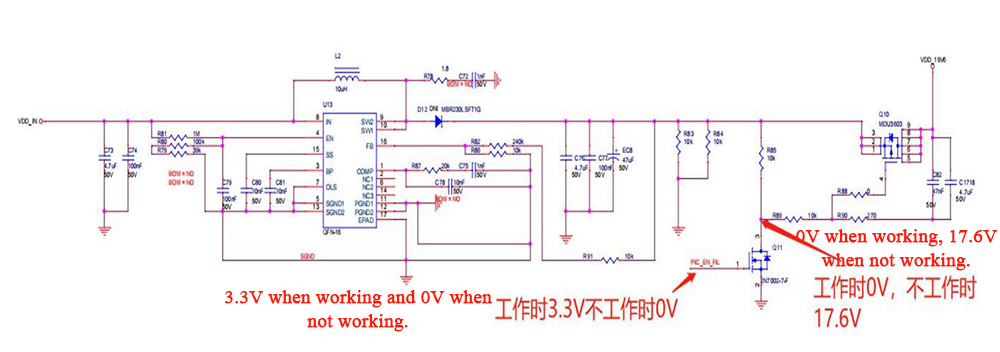 L7 Hash board boost circuit schematic