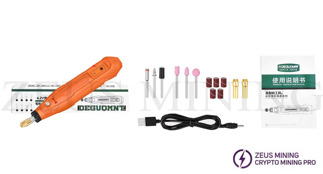 Chip grinding pen Chip grinding pen