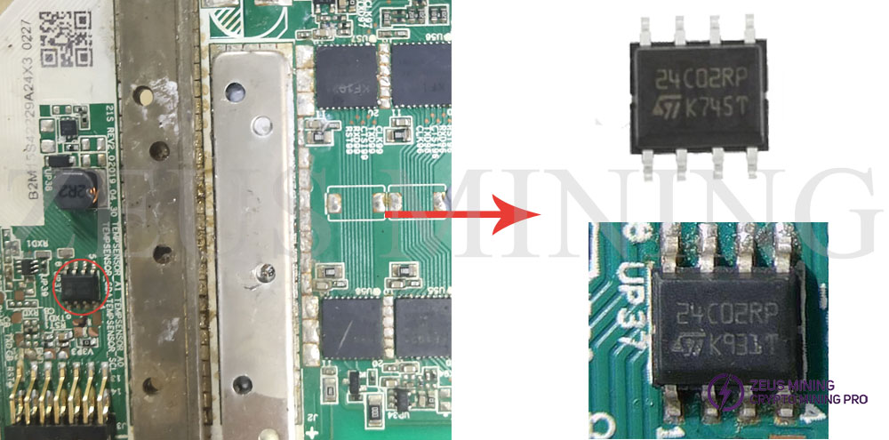 M24C02-DRMF3TGK EEPROM chip M24C02-DRMF3TGK EEPROM chip