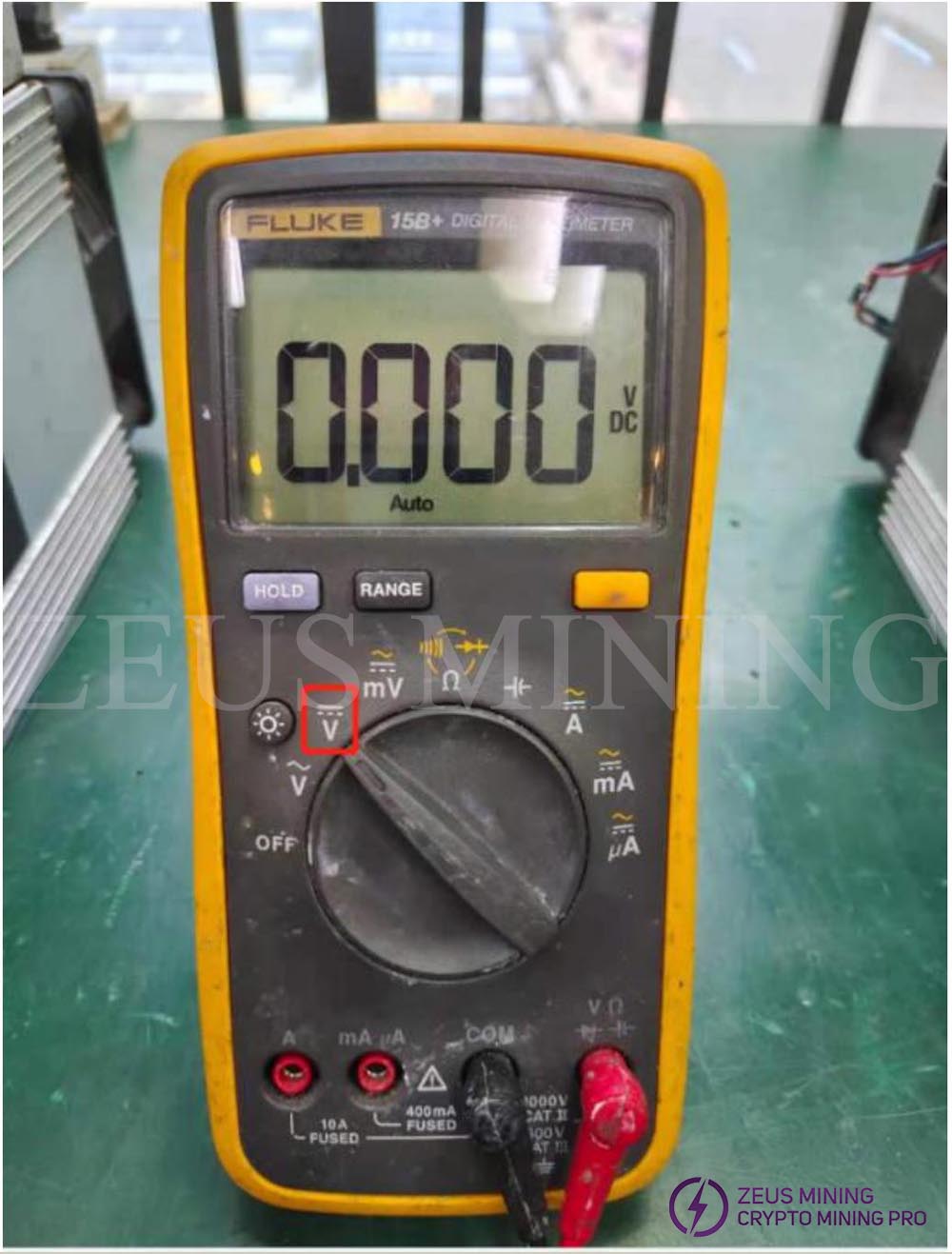 multimeter setting