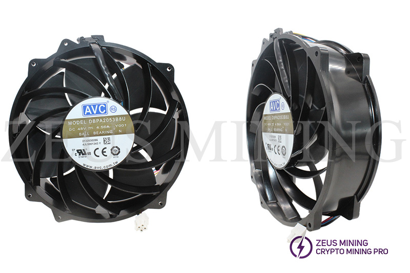 DBPA2053B8U Y001 cooling fan outward