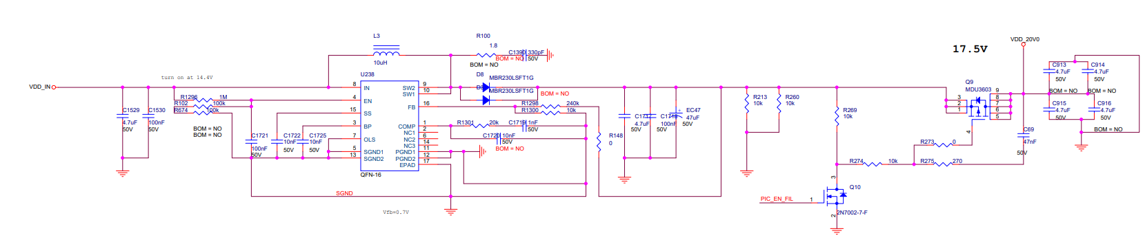 D7 boost circuit schematic