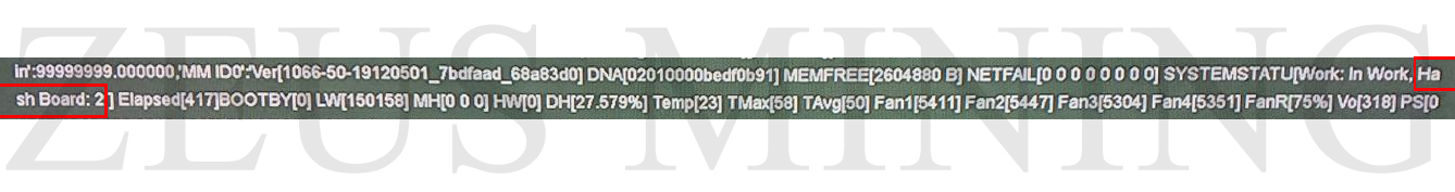 A1066 lacks of hash boards A1066 lacks of hash boards