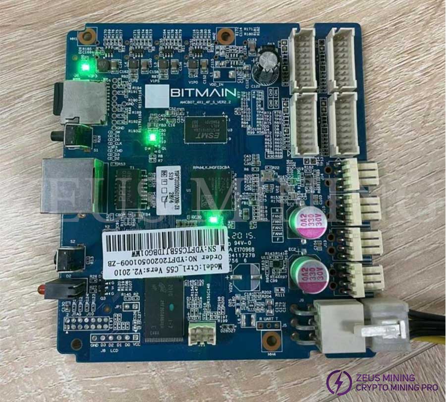 power on control board