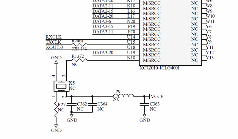 PL crystal oscillator circuit diagram