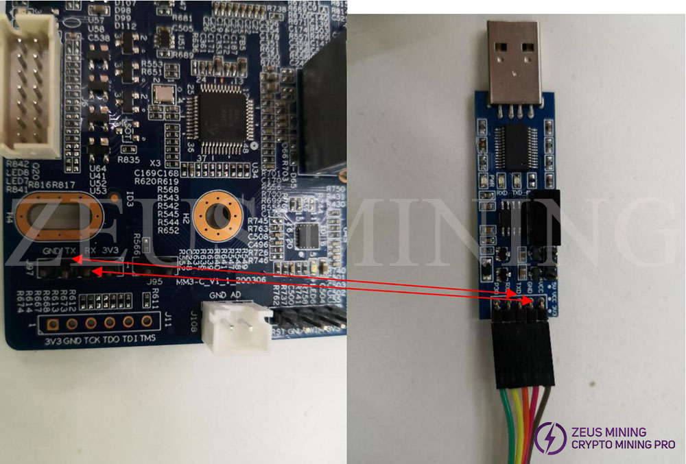 serial port cables connection serial port cables connection